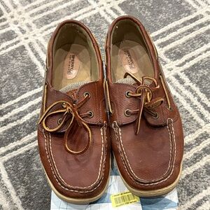 Sperry Brown Leather Loafers